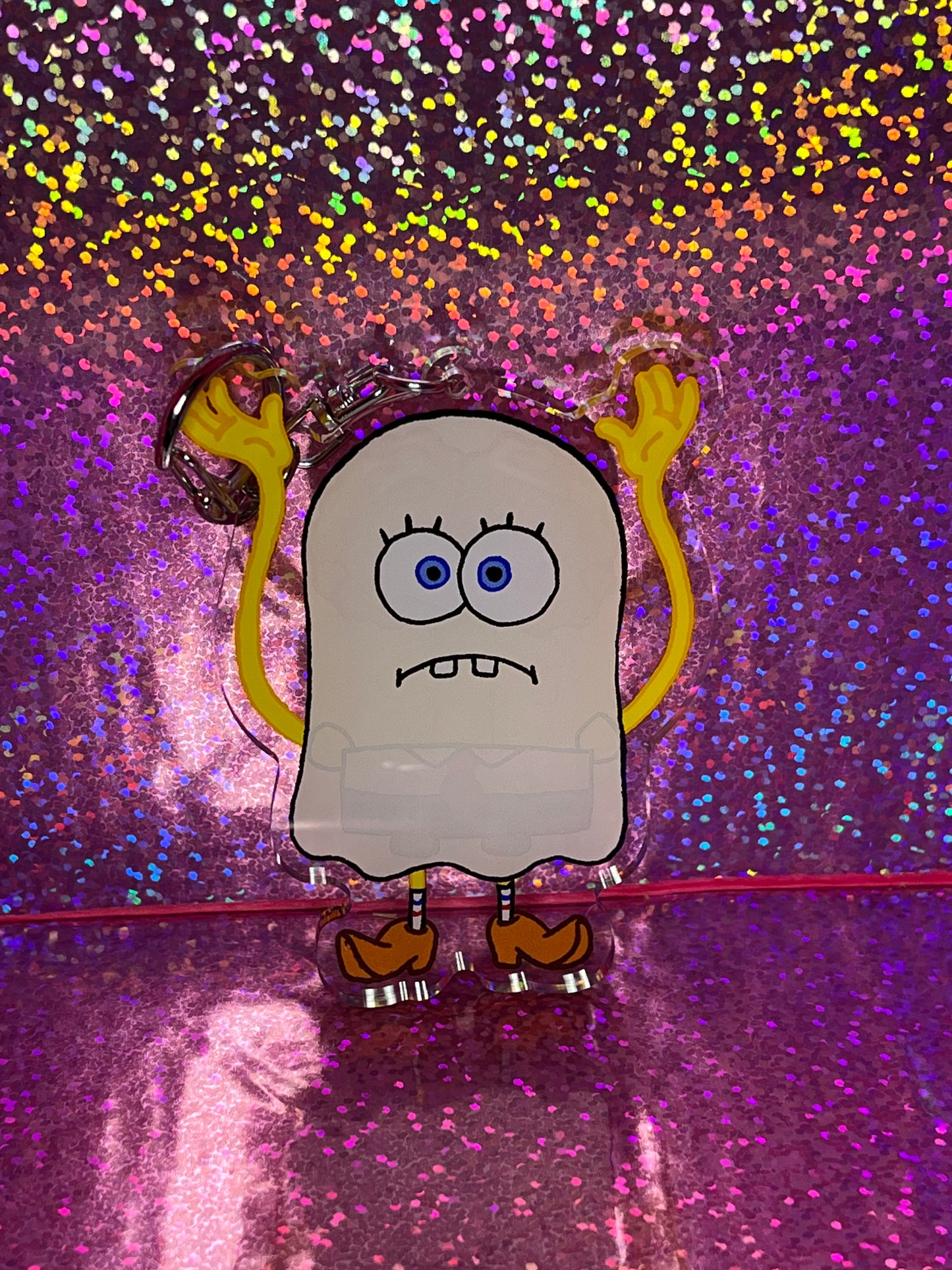 Spongebob Sheet Ghost Charm