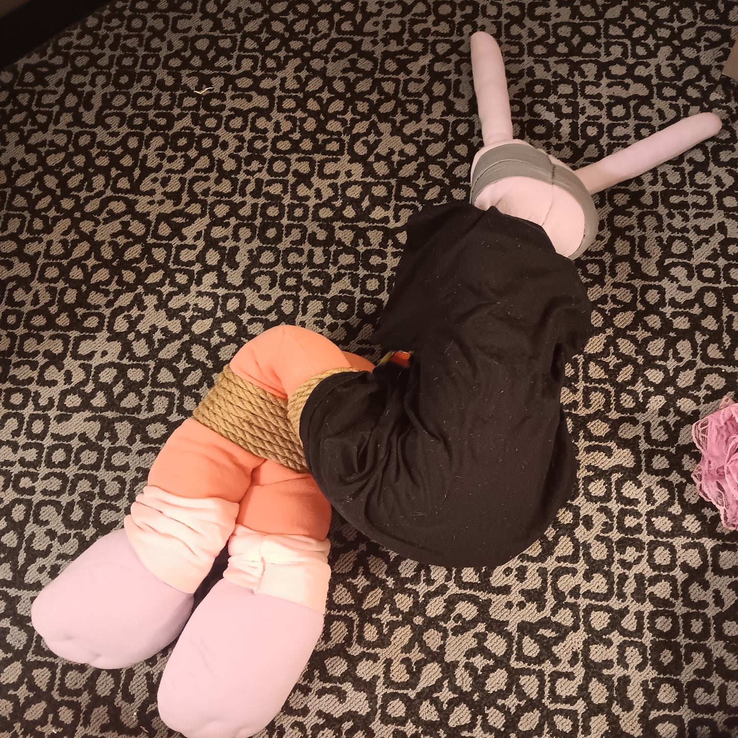 Life Sized Tied Up Jax Plush