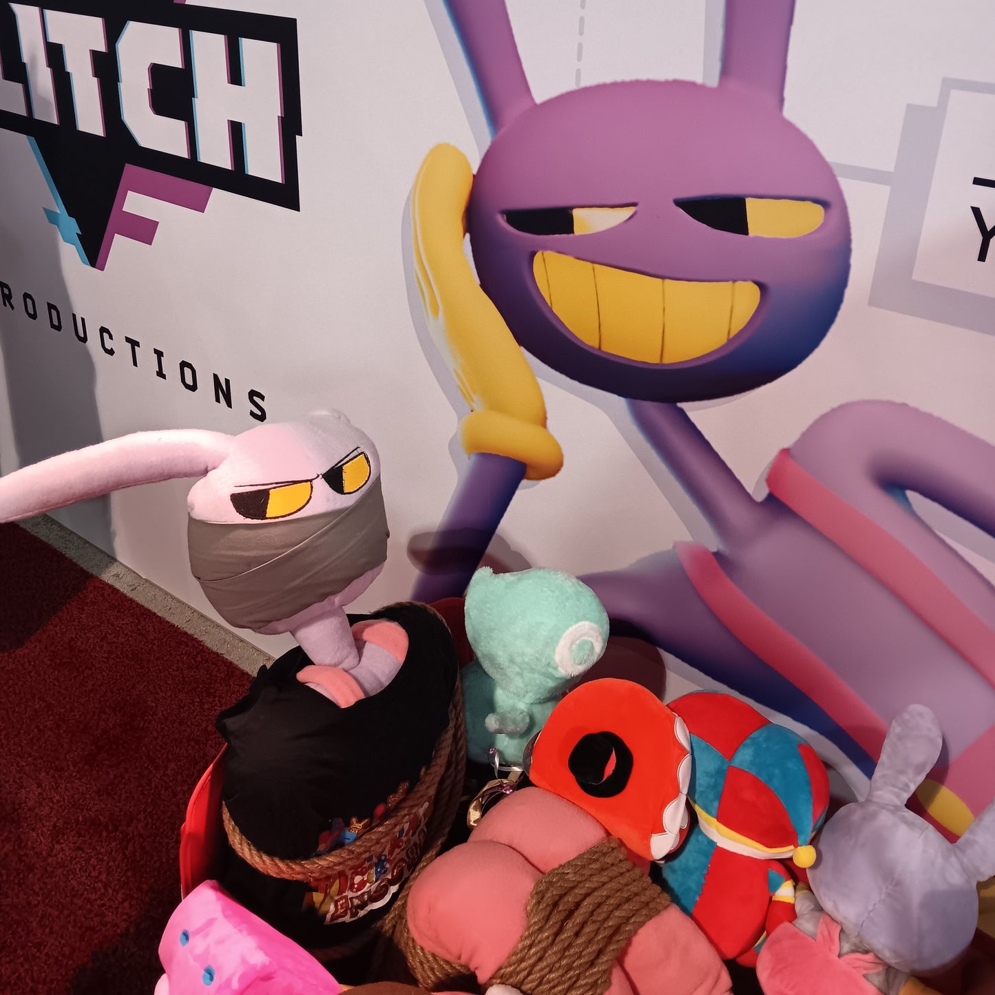 Life Sized Tied Up Jax Plush