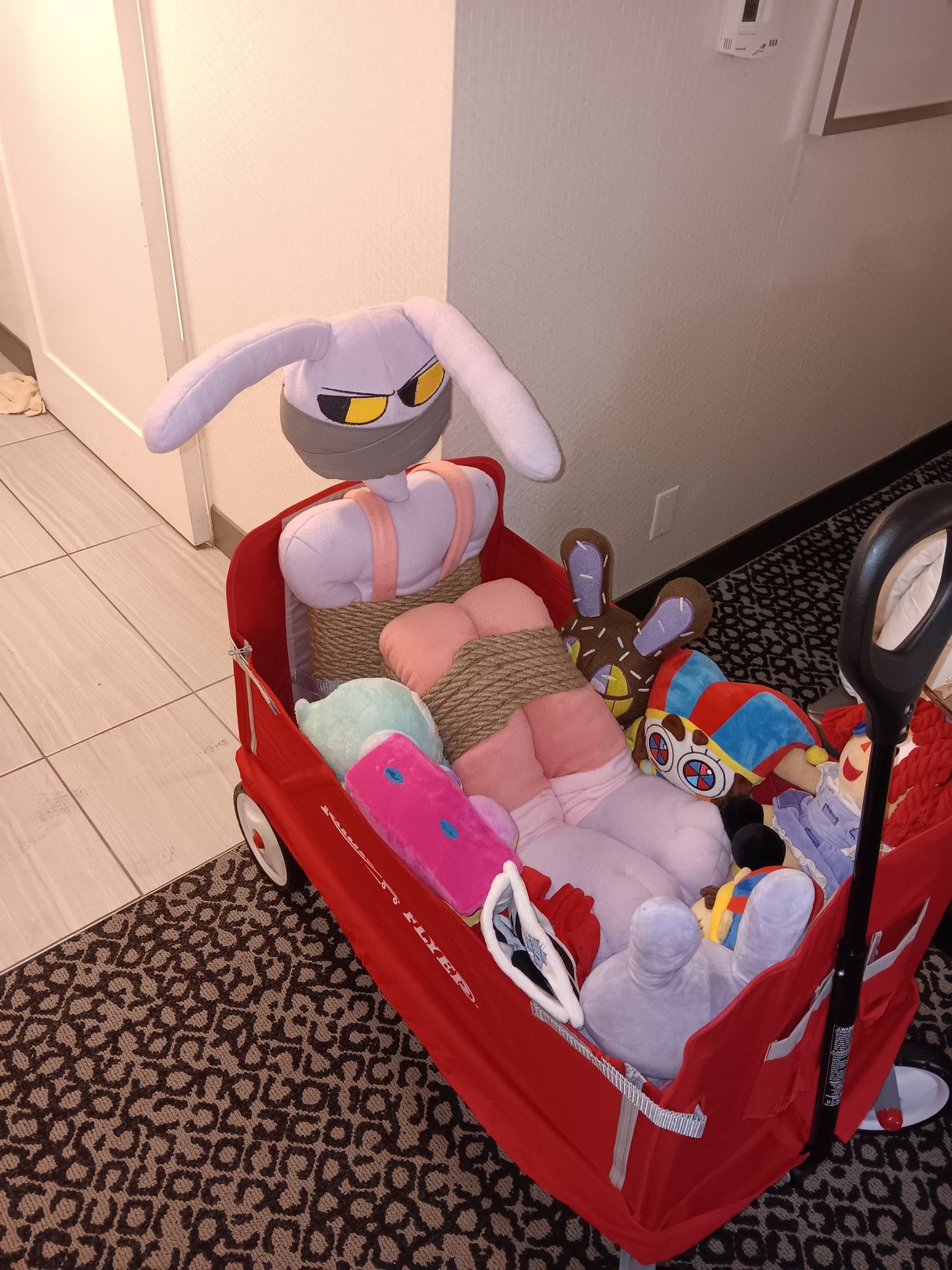 Life Sized Tied Up Jax Plush