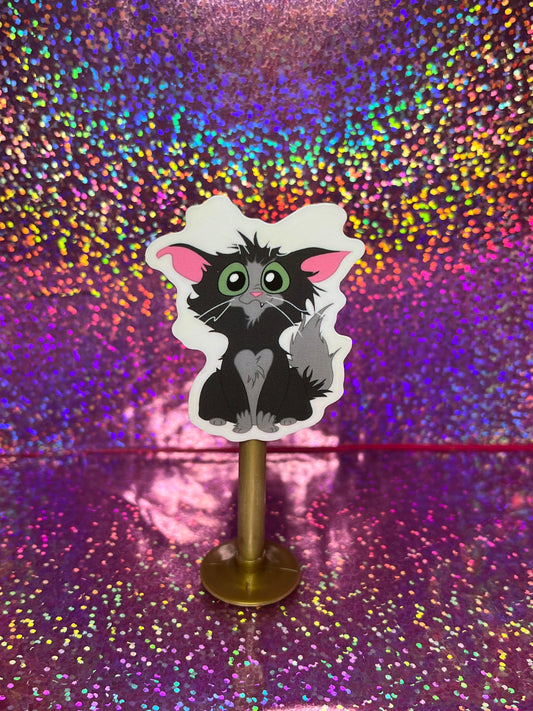 Mr Mumbles Clear Sticker