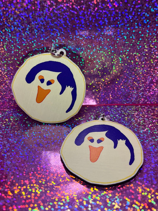 Ghost Halloween Cookie Earrings