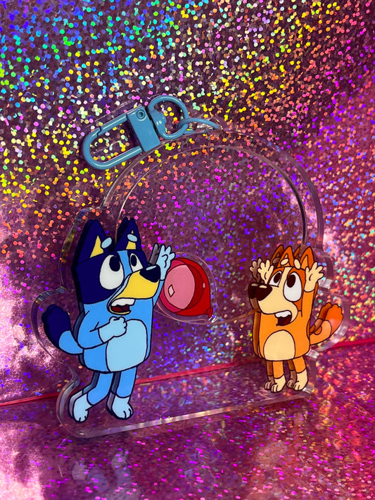Bluey Keepy Uppy Shaker Charm