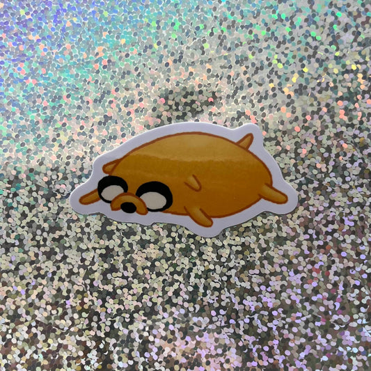 Flat Jake Sticker