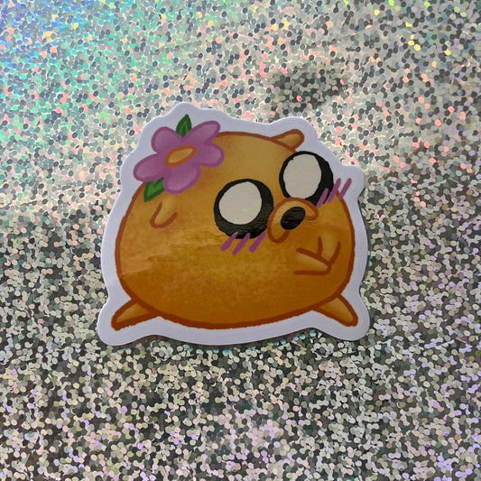 Jake Flower Sticker