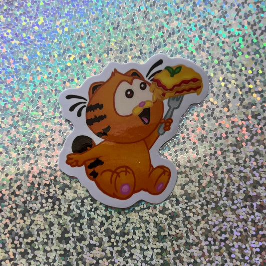 Garfield Lasagna Sticker