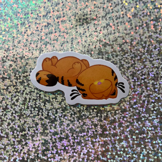 Garfield Stretching Sticker