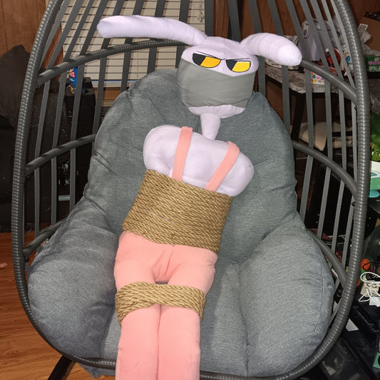 Life Sized Tied Up Jax Plush